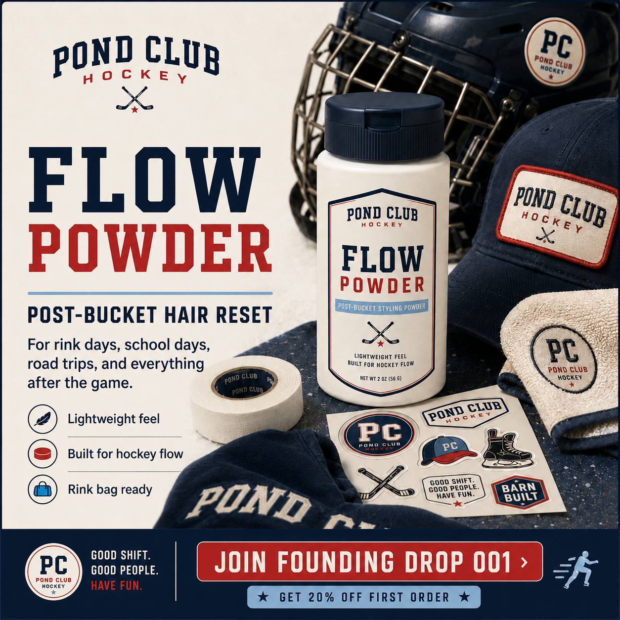Flow Powder