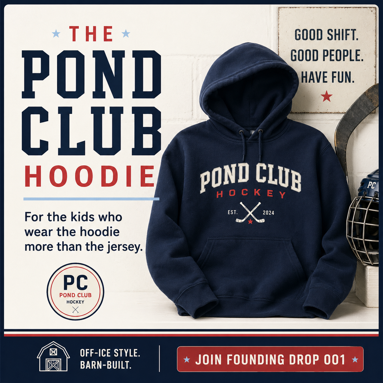 Pond Club Hoodie